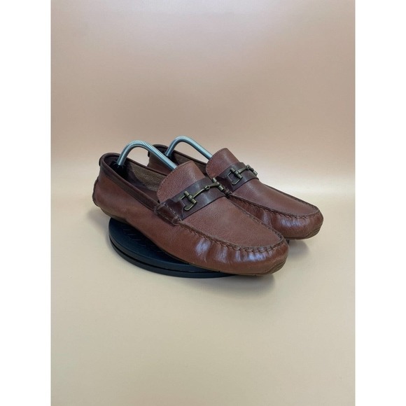 Mens Cole Haan Somerset Link Bit li Leather Loafers Size 10 Brown‌‌‌‌‌‌‌ - Picture 3 of 7